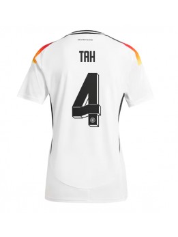 Deutschland Jonathan Tah #4 Heimtrikot EM 2024 Kurzarm